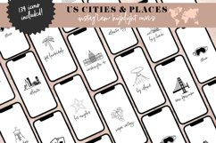 travel cities instagram story covers