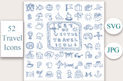 Collection of Vector Travel Icons Product Image 1