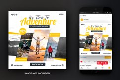 Travel Dream Vacation and Travel Tours Adventure Post Design Product Image 2