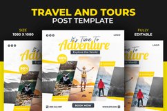 Travel Dream Vacation and Travel Tours Adventure Post Design Product Image 1