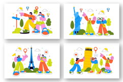 10 Travel Guide and Tour Illustration Product Image 2