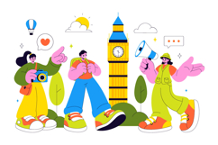 10 Travel Guide and Tour Illustration Product Image 4