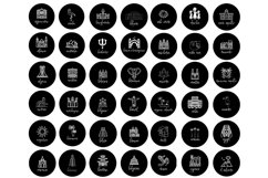 travel illustration instagram highlight icons
