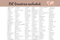 travel instagram icons 150 countries