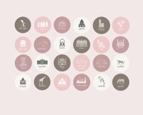 travel instagram story highlight icons