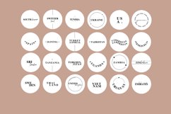 travel instagram story icons