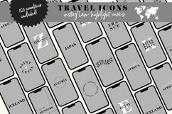 travel instagram story stickers