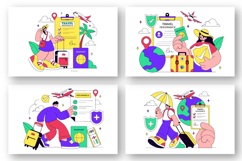 10 Travel Insurance Illustration Product Image 2