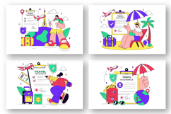 10 Travel Insurance Illustration Product Image 3