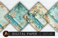 Bird of Paradise Digital Paper Product Image 1