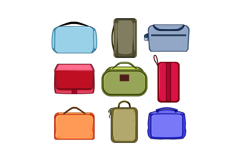 Travel organizers collection illustrating packing and storag Product Image 1