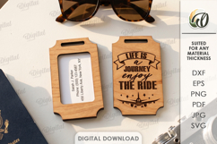 3D Travel Tags Bundle Laser Cut. Luggage Tag SVG Product Image 4