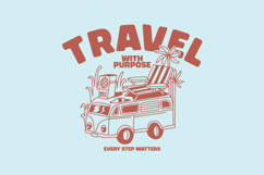 Summer Travel Quotes T-shirt Designs Bundle Product Image 11