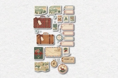 Christmas Stickers Sheet, Printable Stickers Product Image 2