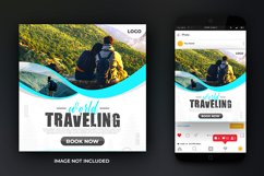 Traveling Dream Vacation and Adventure Tours Design Template Product Image 1