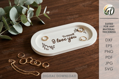 3D Serving Tray Boards Bundle Laser Cut. Catchall Tray SVG Product Image 2