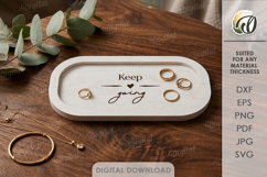 3D Serving Tray Boards Bundle Laser Cut. Catchall Tray SVG Product Image 6