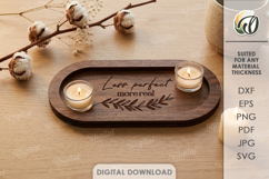 3D Serving Tray Boards Bundle Laser Cut. Catchall Tray SVG Product Image 8