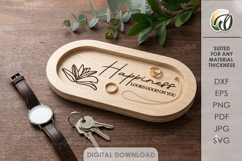 3D Serving Tray Boards Bundle Laser Cut. Catchall Tray SVG Product Image 10
