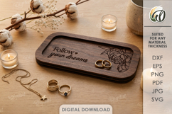 3D Serving Tray Boards Bundle Laser Cut. Catchall Tray SVG Product Image 12