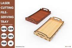 Tray with antique design svg laser cut & glowforge craft Product Image 1