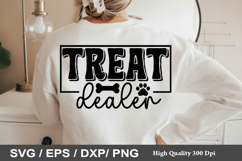 Treat dealer - Dog Bandana SVG Design Product Image 1