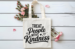 Treat People With Kindness SVG | Be Kind SVG | Kindness SVG Product Image 4