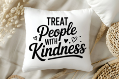 Treat People With Kindness SVG | Be Kind SVG | Kindness SVG Product Image 5