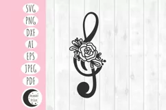 treble clef svg, music svg, music note svg