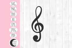 treble clef svg, music svg, music note svg