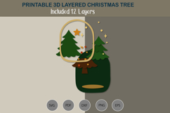 3D Layered Christmas tree Product Image 3