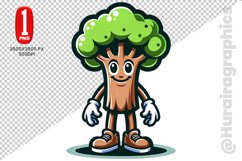 Tree Head Clipart- PNG File Product Image 1