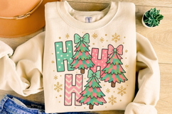 Ho Ho Ho PNG, Christmas Tree PNG, Merry Christmas PNG, Xmas Product Image 4