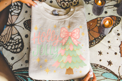 Holly Jolly PNG, Merry Christmas PNG, Holiday PNG, Xmas PNG Product Image 4