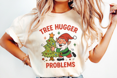 Funny Sarcastic Christmas Illustration, Sublimation PNG. Product Image 2