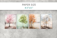 Seasons of the Year Junk Journal Kit, ATC card Product Image 3