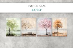 Seasons of the Year Scrapbook Paper, ATC card Product Image 3