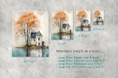 Tree Junk Journal Kit, ATC card Product Image 2