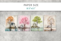 Tree Junk Journal Kit, ATC card Product Image 3