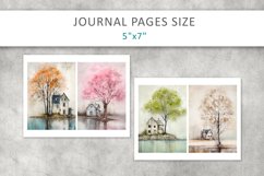 Tree Junk Journal Kit, ATC card Product Image 4