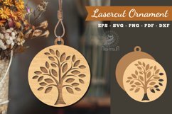Tree Life Laser Cut Ornament Product Image 1