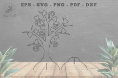 Tree Love Laser Cut Home Decoration Product Image 2
