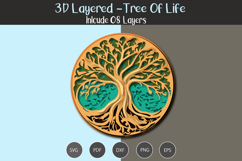 3D Layered Tree of Life Product Image 3