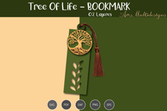 Tree of Life Bookmark SVG Product Image 2