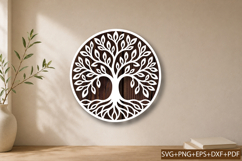 Tree of Life Laser Cut SVG Product Image 1