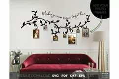 Family Tree of life wall decal SVG design for Your gift projects or home decoration.  