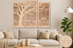 Tree of Life Wall Art SVG Laser Cut Product Image 1