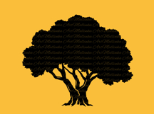 Tree Silhouettes Bundle. Family Tree Svg. Botanic Decor SVG Product Image 4