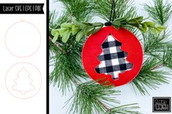 Laser Tree Cutout Christmas Ornament Design Product Image 1