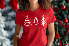 Christmas Trees - Doodle SVG Product Image 2